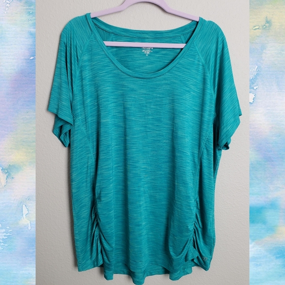 Spalding Tops - Spalding Short Sleeve Scoop Neck T-Shirt 2X